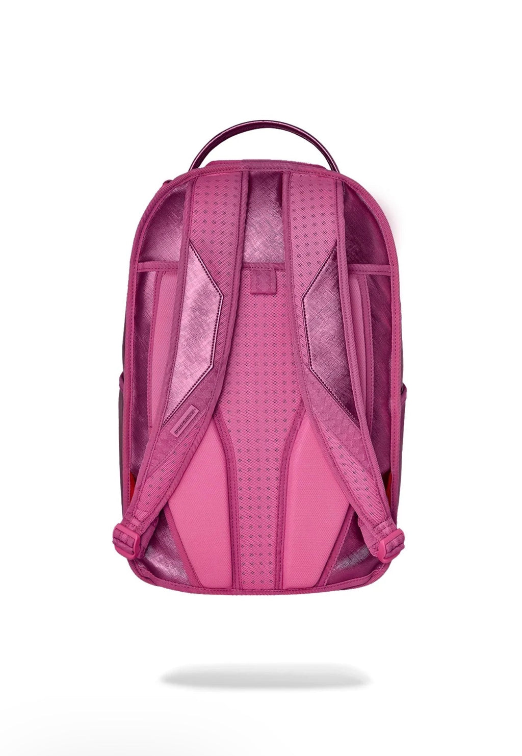 SPRAYGROUND METALLIC PINK METALLIC DRIP BACKPACK