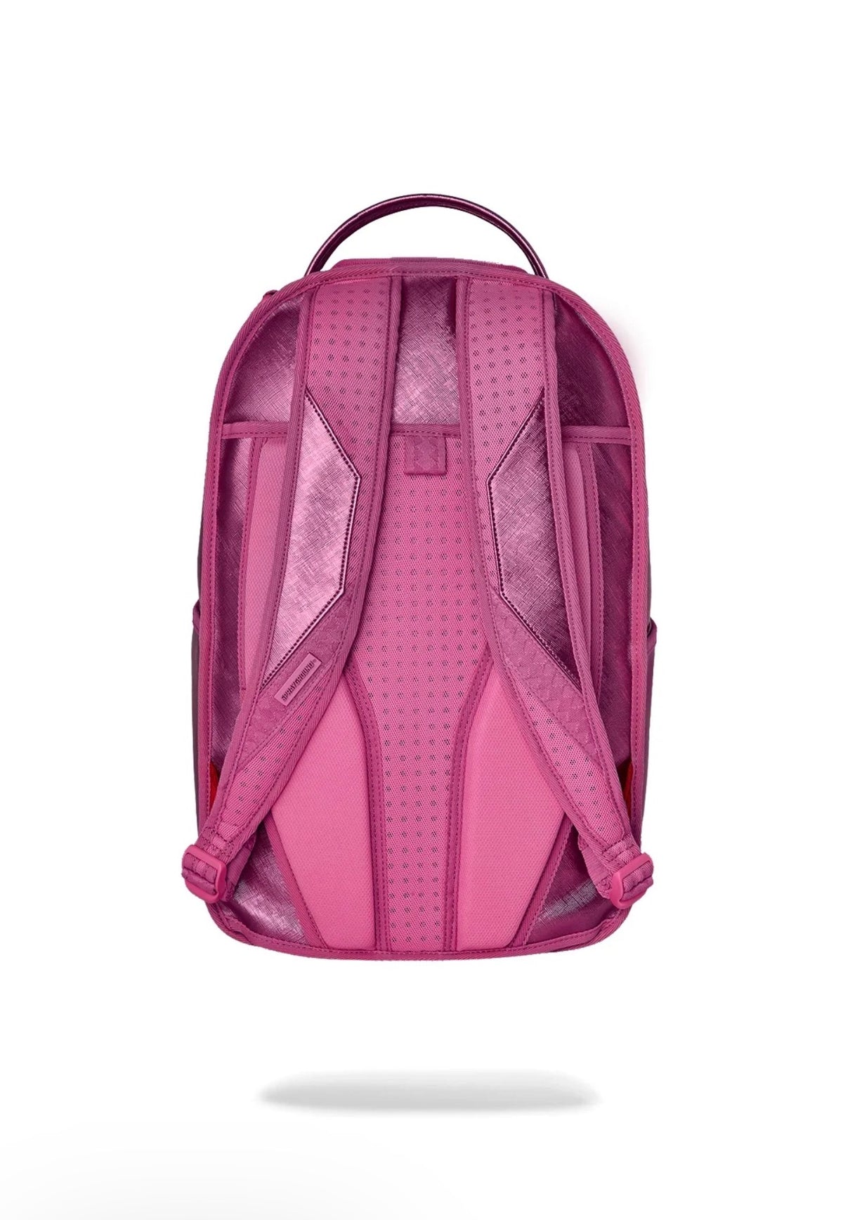 SPRAYGROUND METALLIC PINK METALLIC DRIP BACKPACK