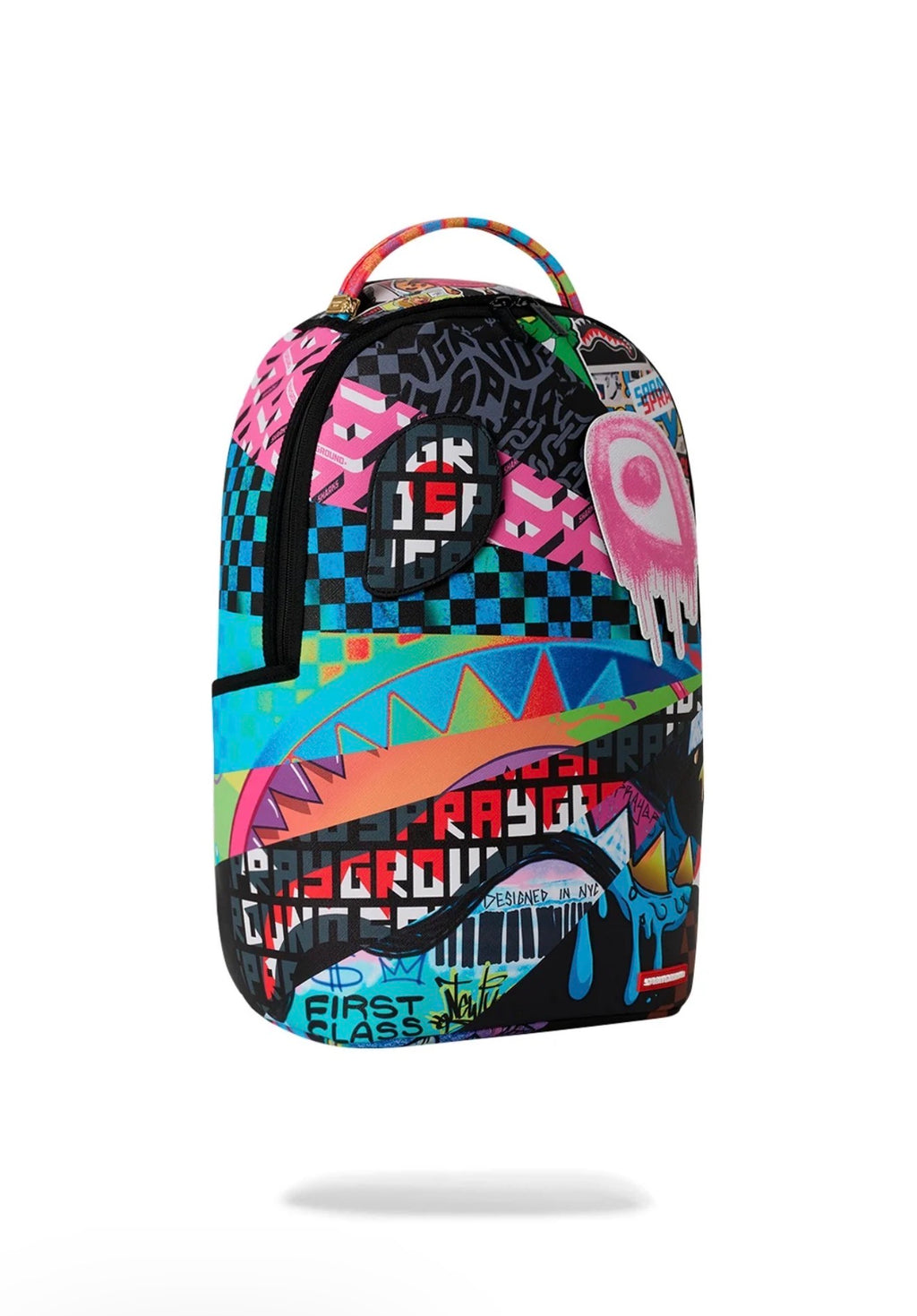 SPRAYGROUND REMOVABLE EYES SUNBURST BACKPACK