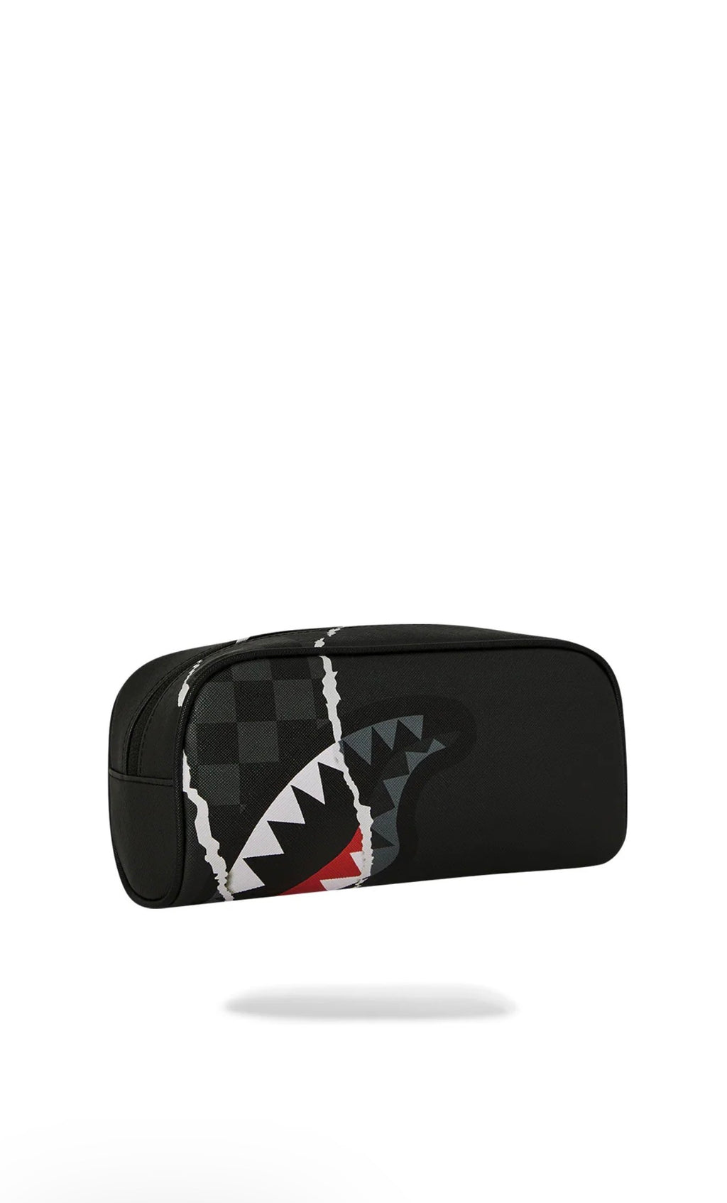 SPRAYGROUND CENTER RIP REVEALING GRAY CHECK POUCH