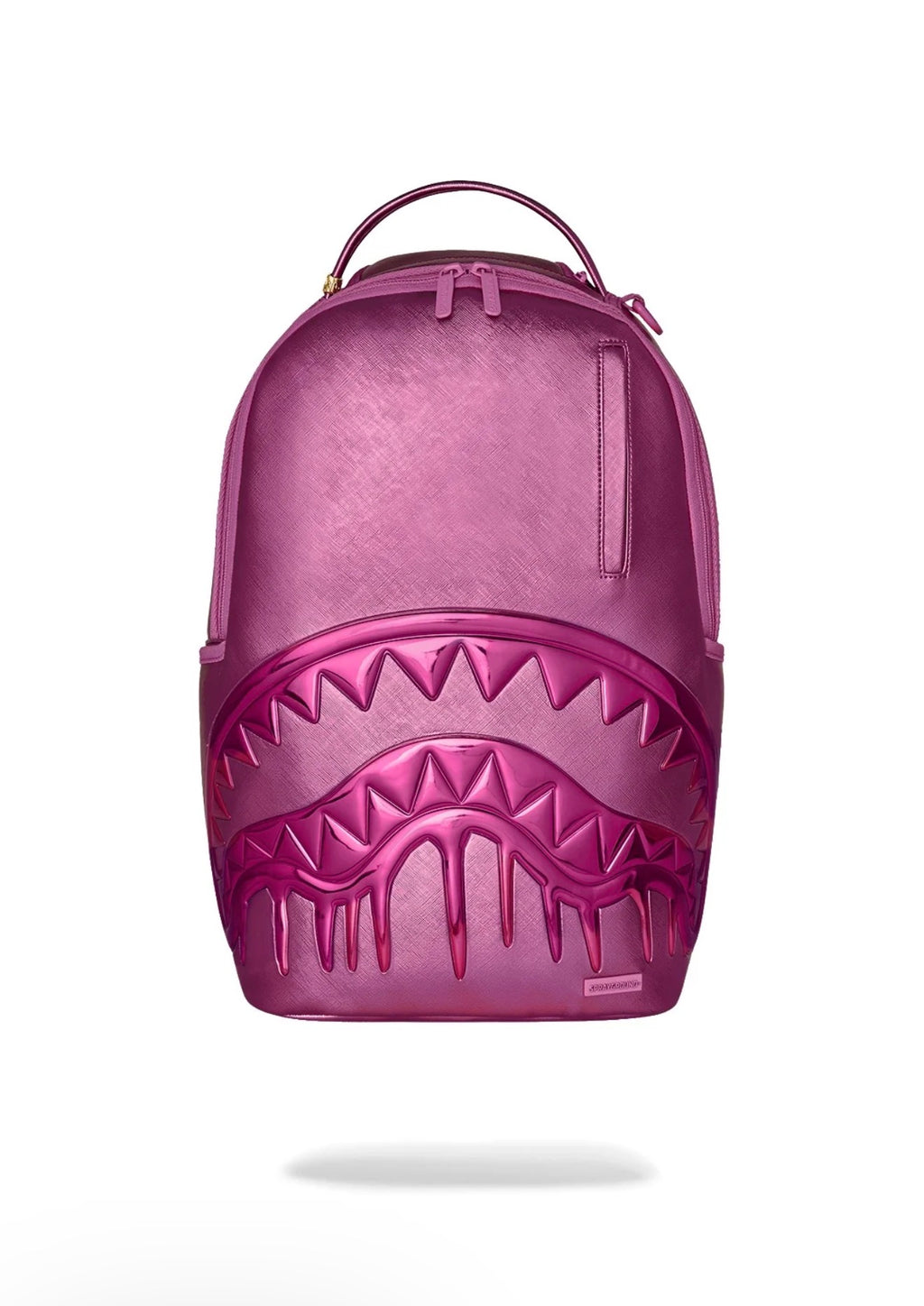 SPRAYGROUND METALLIC PINK METALLIC DRIP BACKPACK