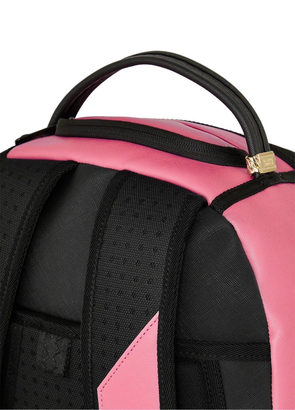 SPRAYGROUND SHARK CENTRAL PINK EMBROIDERED SHARK BACKPACK
