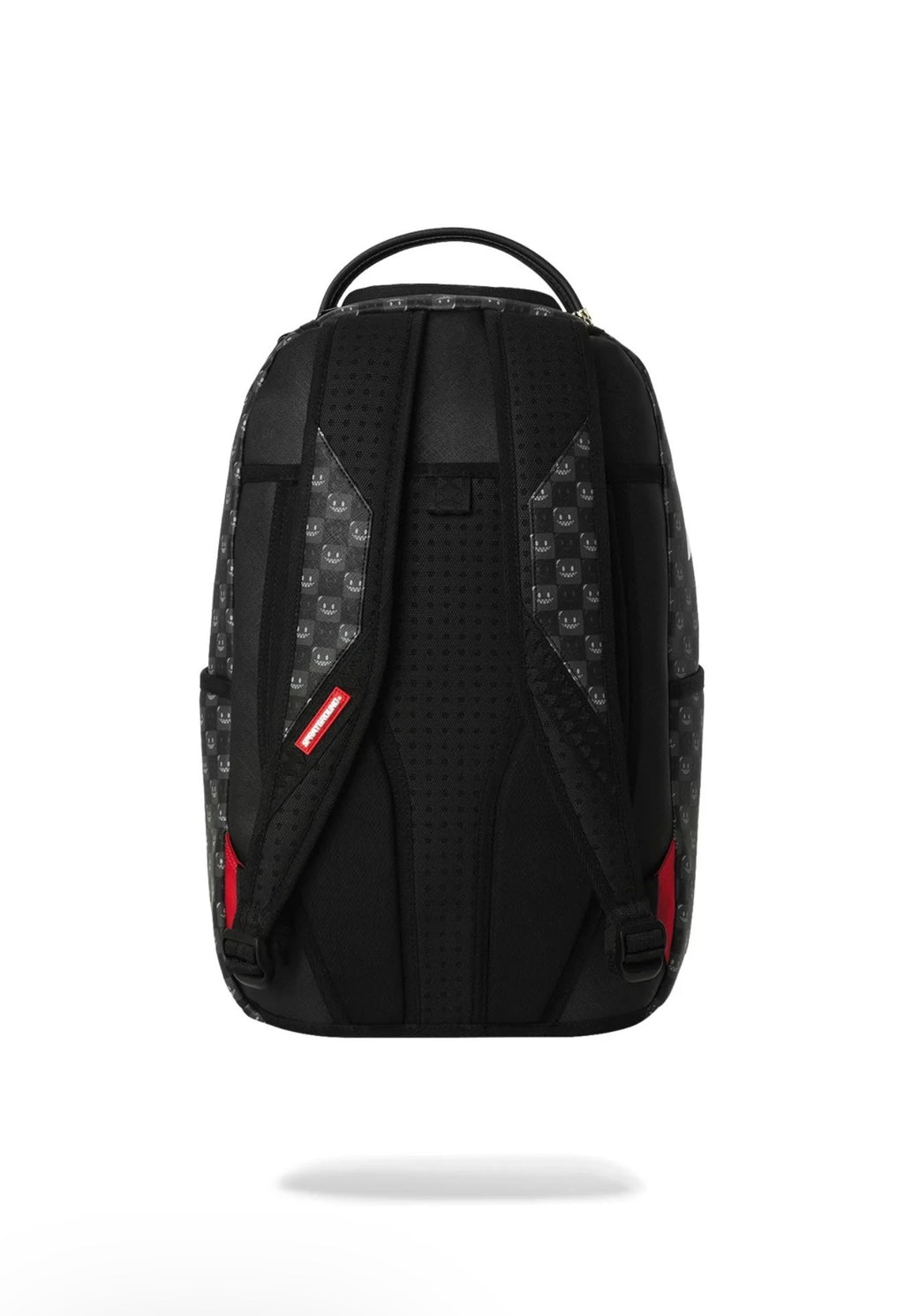 SPRAYGROUND SHARKS IN PARIS WTF BUBBLY BLACK CHECK BACKPACK