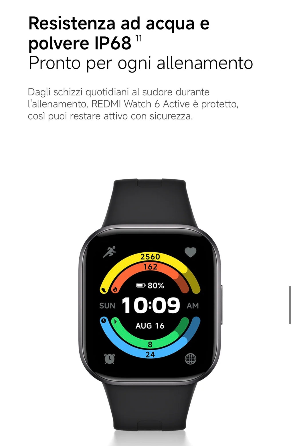 Redmi Watch 6 Active Midnight Black