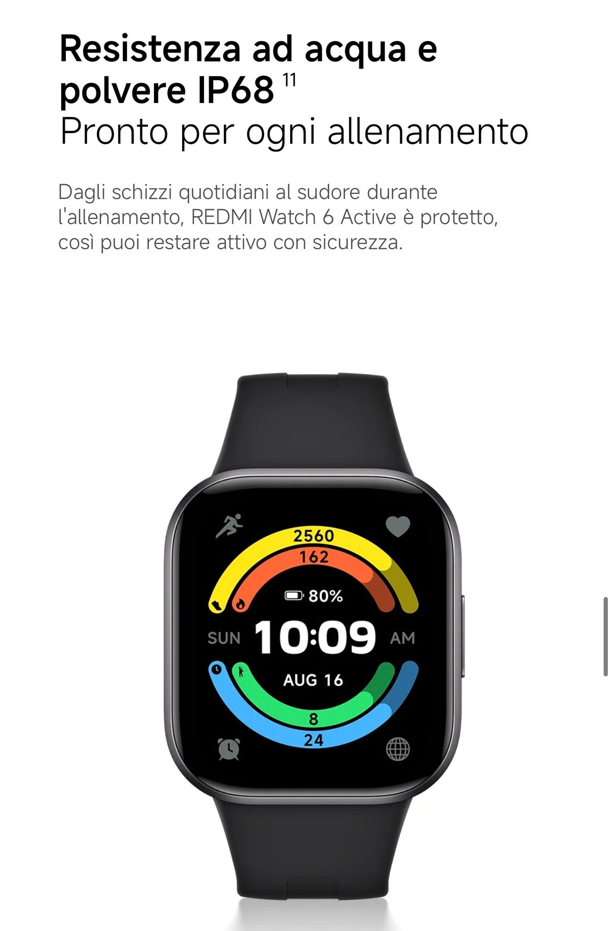 Redmi Watch 6 Active Midnight Black