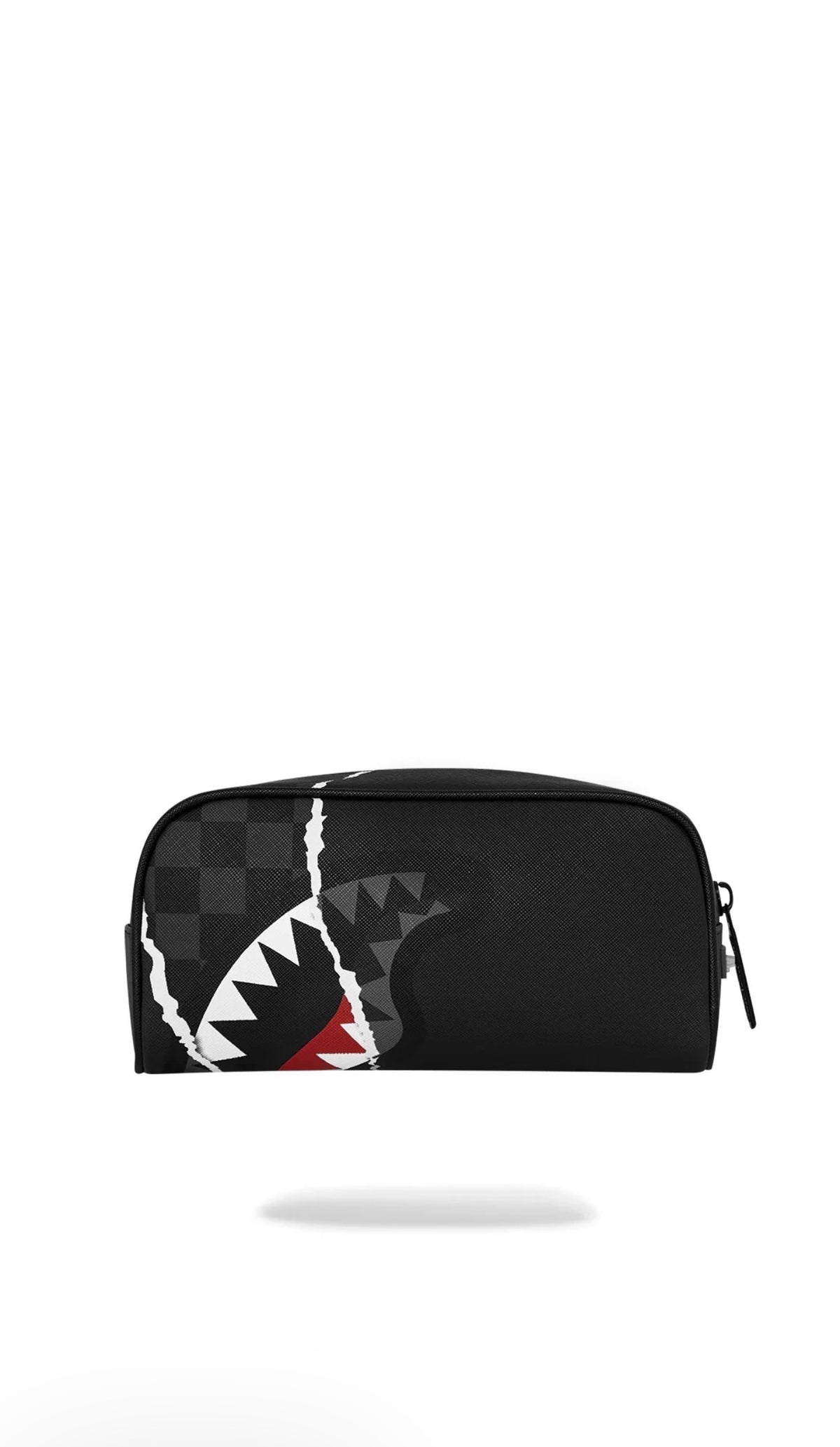 SPRAYGROUND CENTER RIP REVEALING GRAY CHECK POUCH