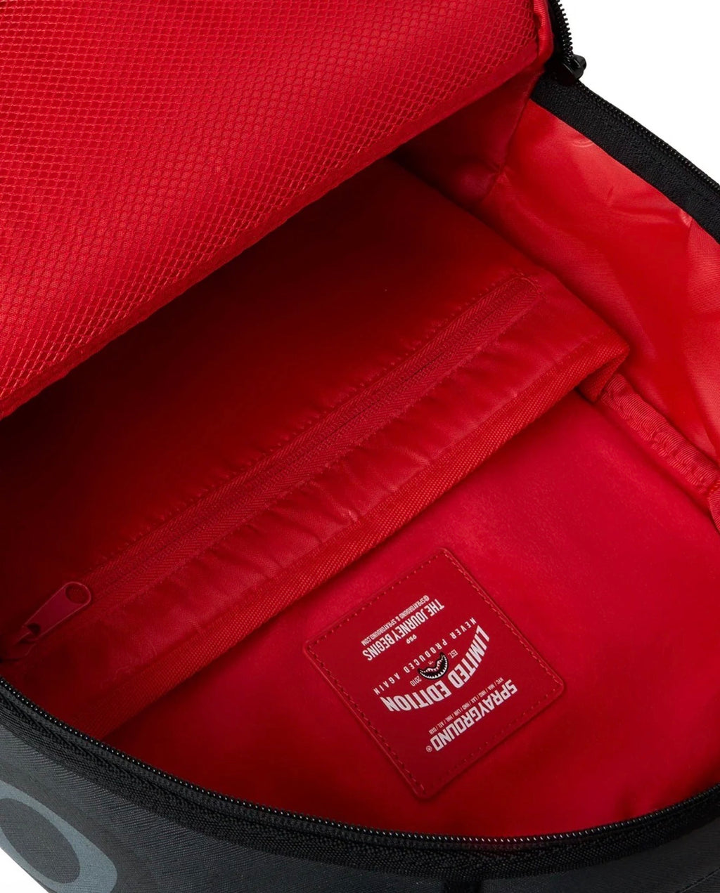 SPRAYGROUND CENTER RIP REVEALING GRAY CHECK BACKPACK