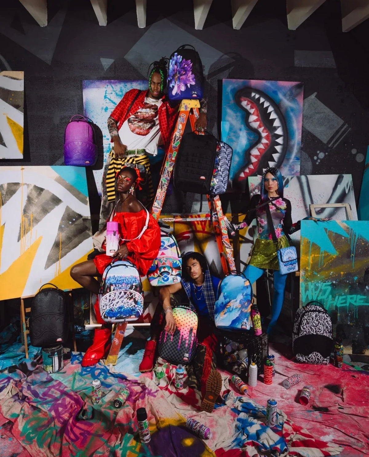 Sprayground WYNWOOD WALLS DEFER BACKPACK