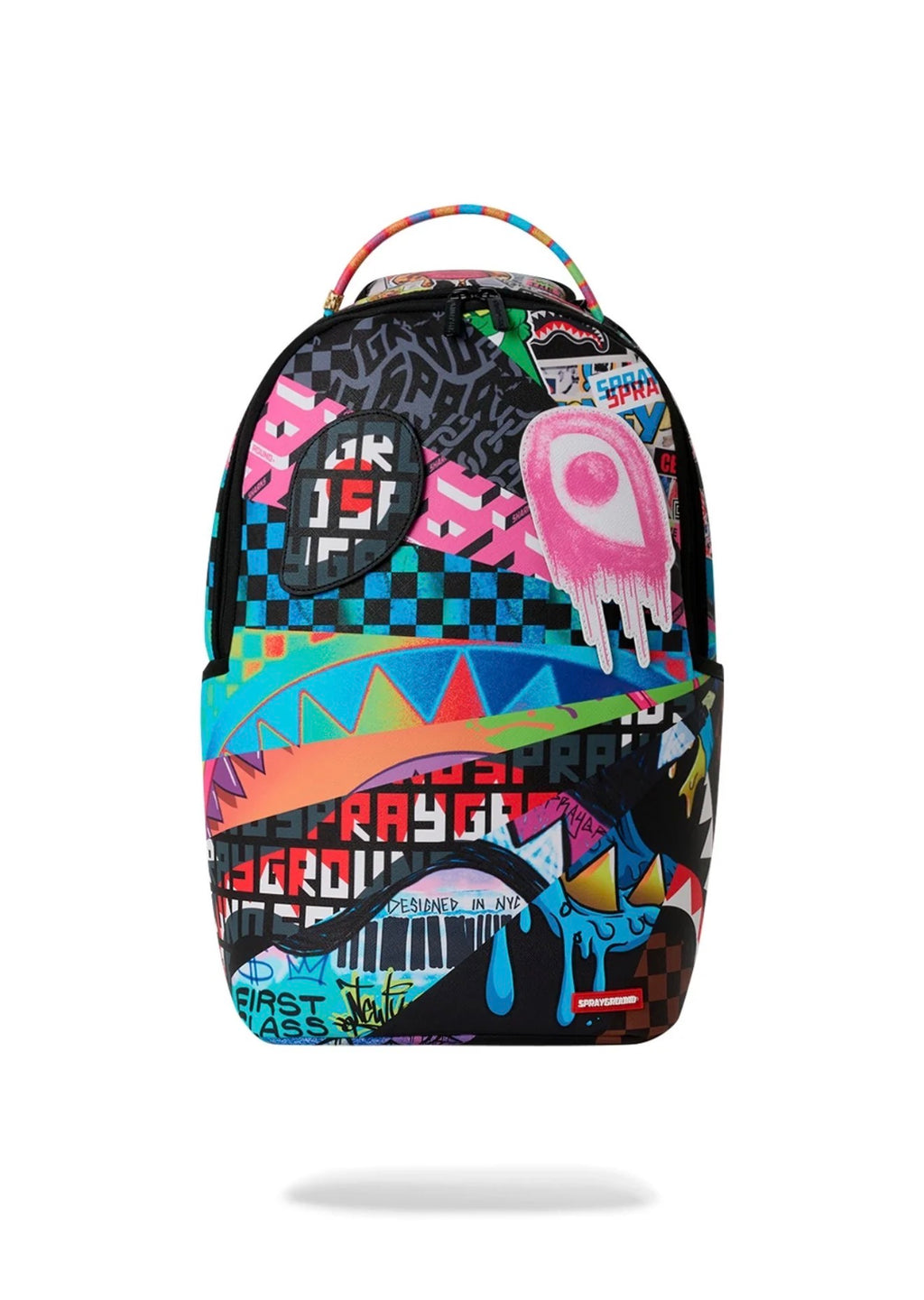 SPRAYGROUND REMOVABLE EYES SUNBURST BACKPACK