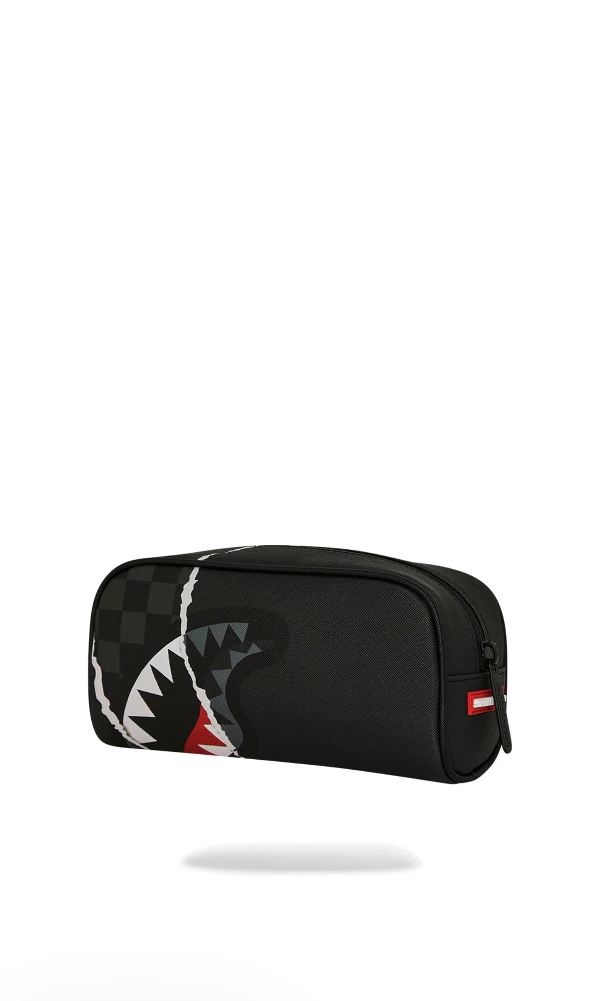 SPRAYGROUND CENTER RIP REVEALING GRAY CHECK POUCH