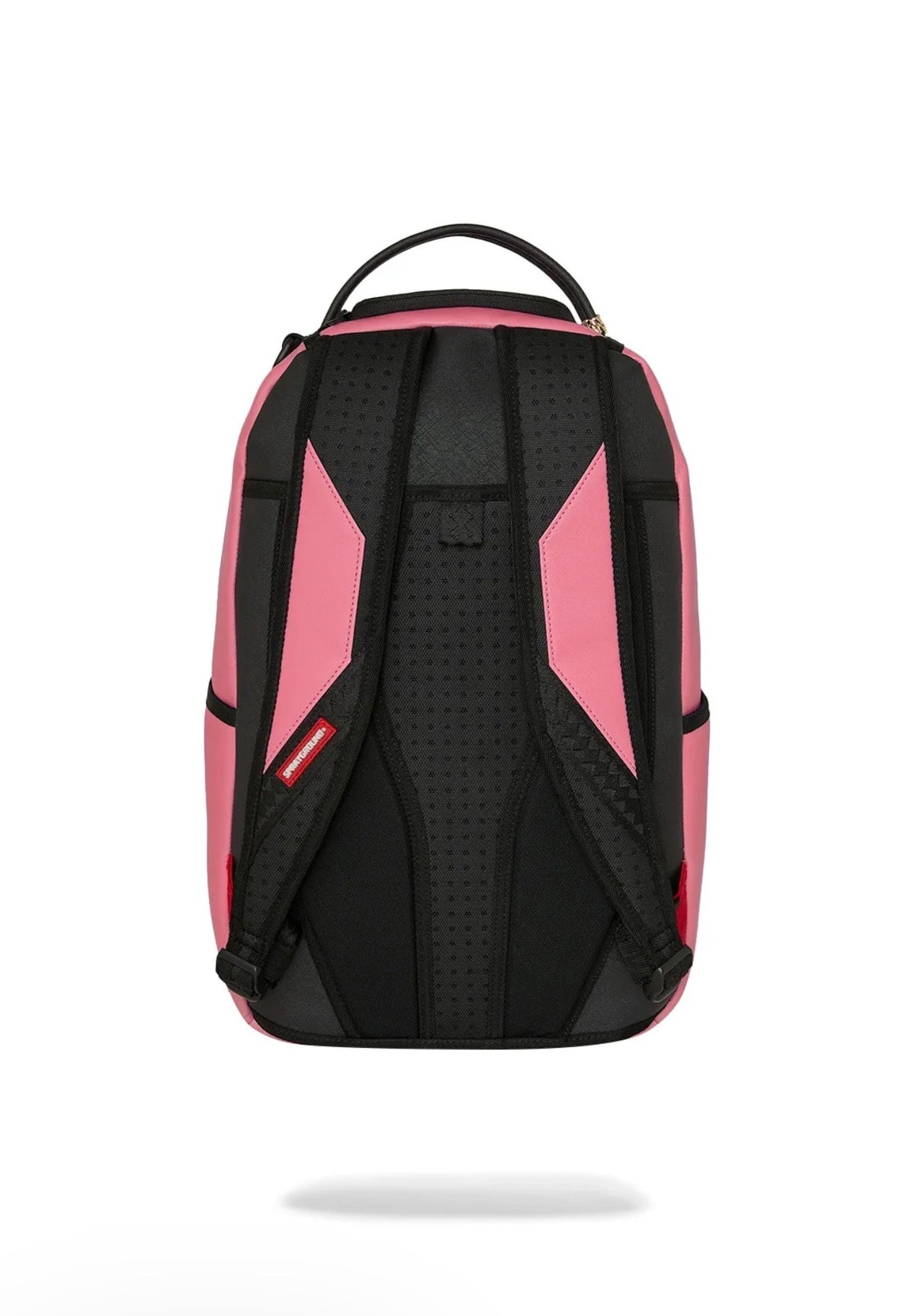 SPRAYGROUND SHARK CENTRAL PINK EMBROIDERED SHARK BACKPACK