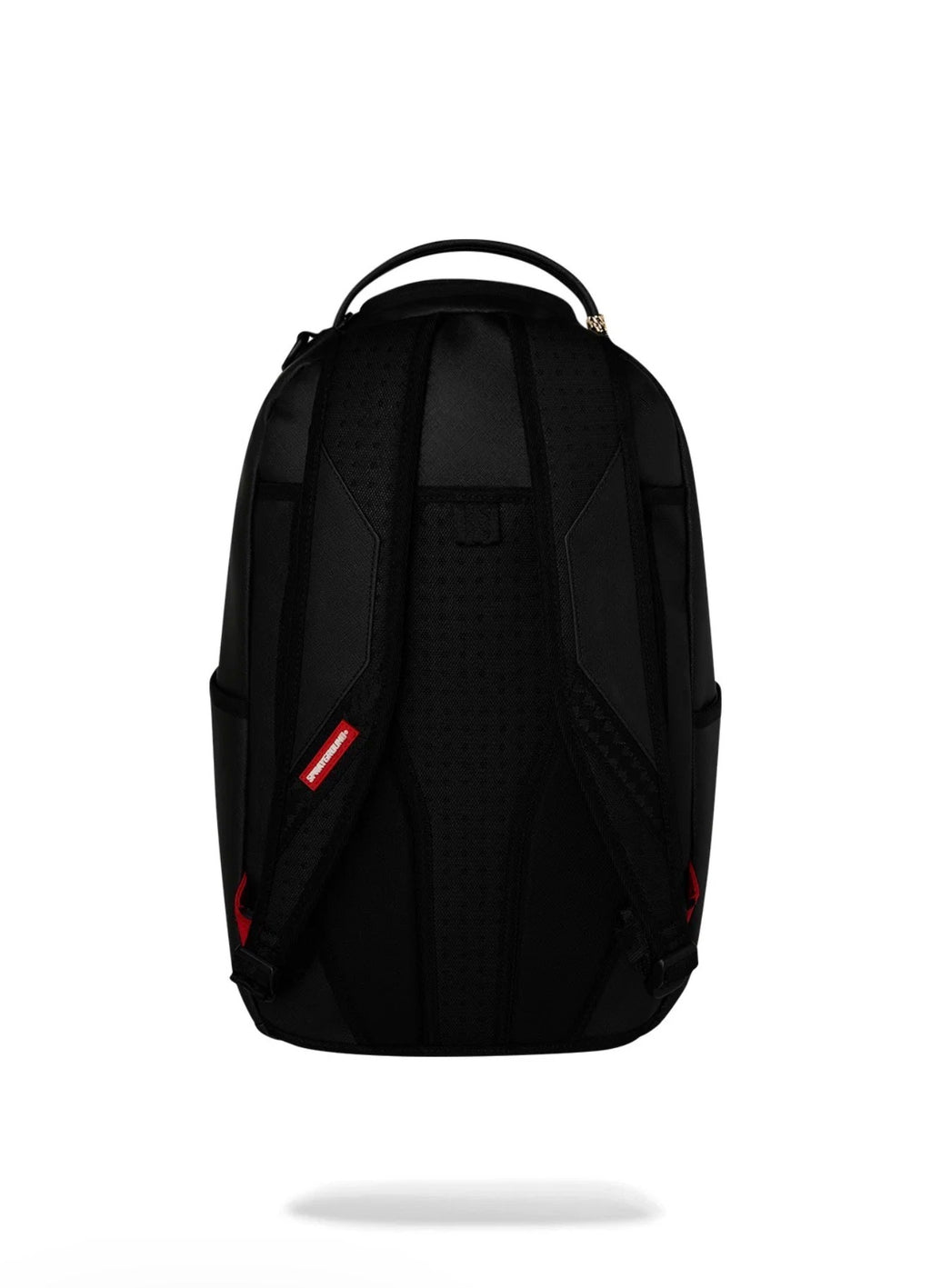 SPRAYGROUND SHARK CENTRAL BLACK EMBROIDERED SHARK BACKPACK