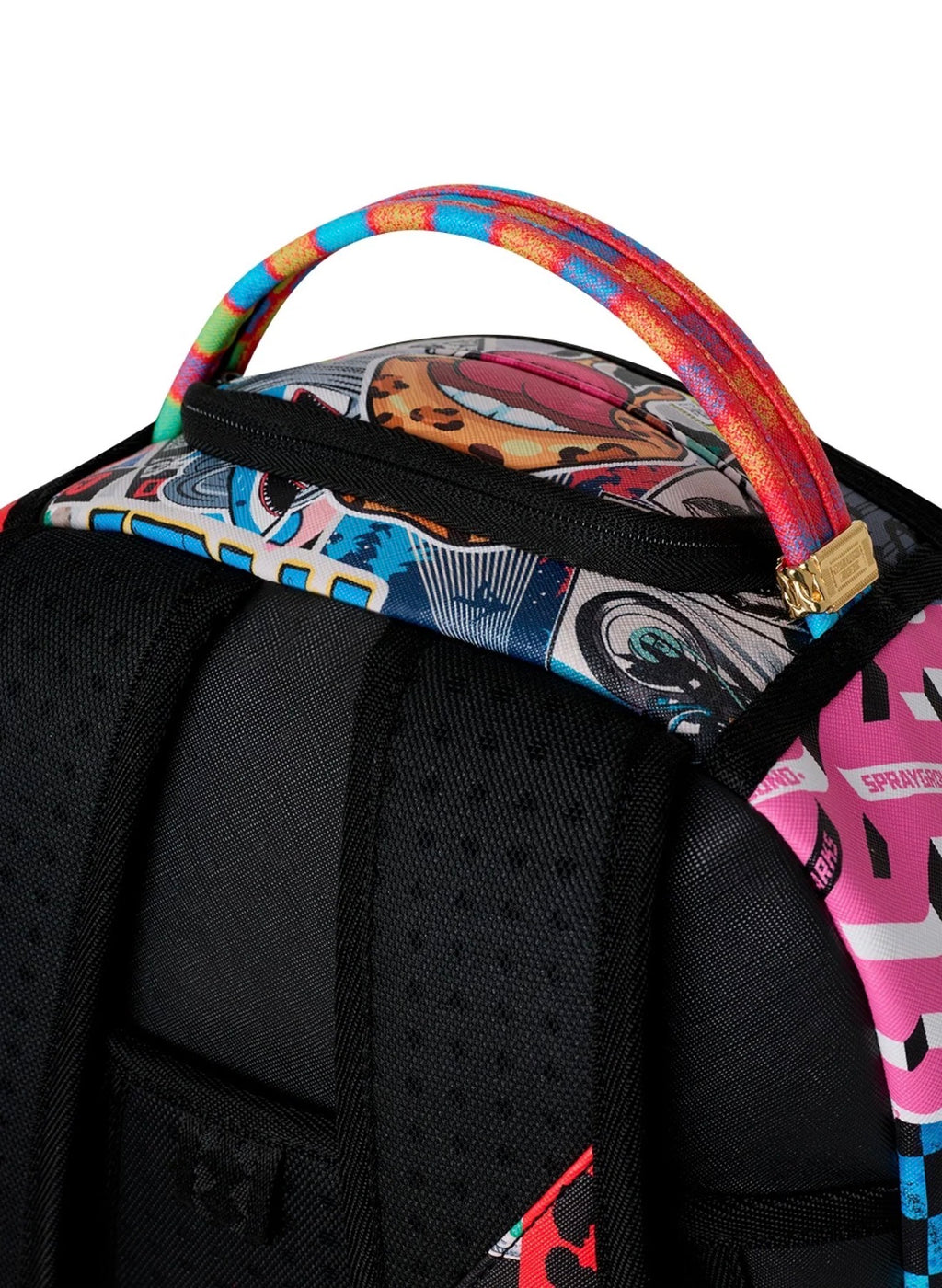 SPRAYGROUND REMOVABLE EYES SUNBURST BACKPACK