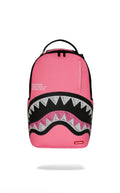 SPRAYGROUND SHARK CENTRAL PINK EMBROIDERED SHARK BACKPACK