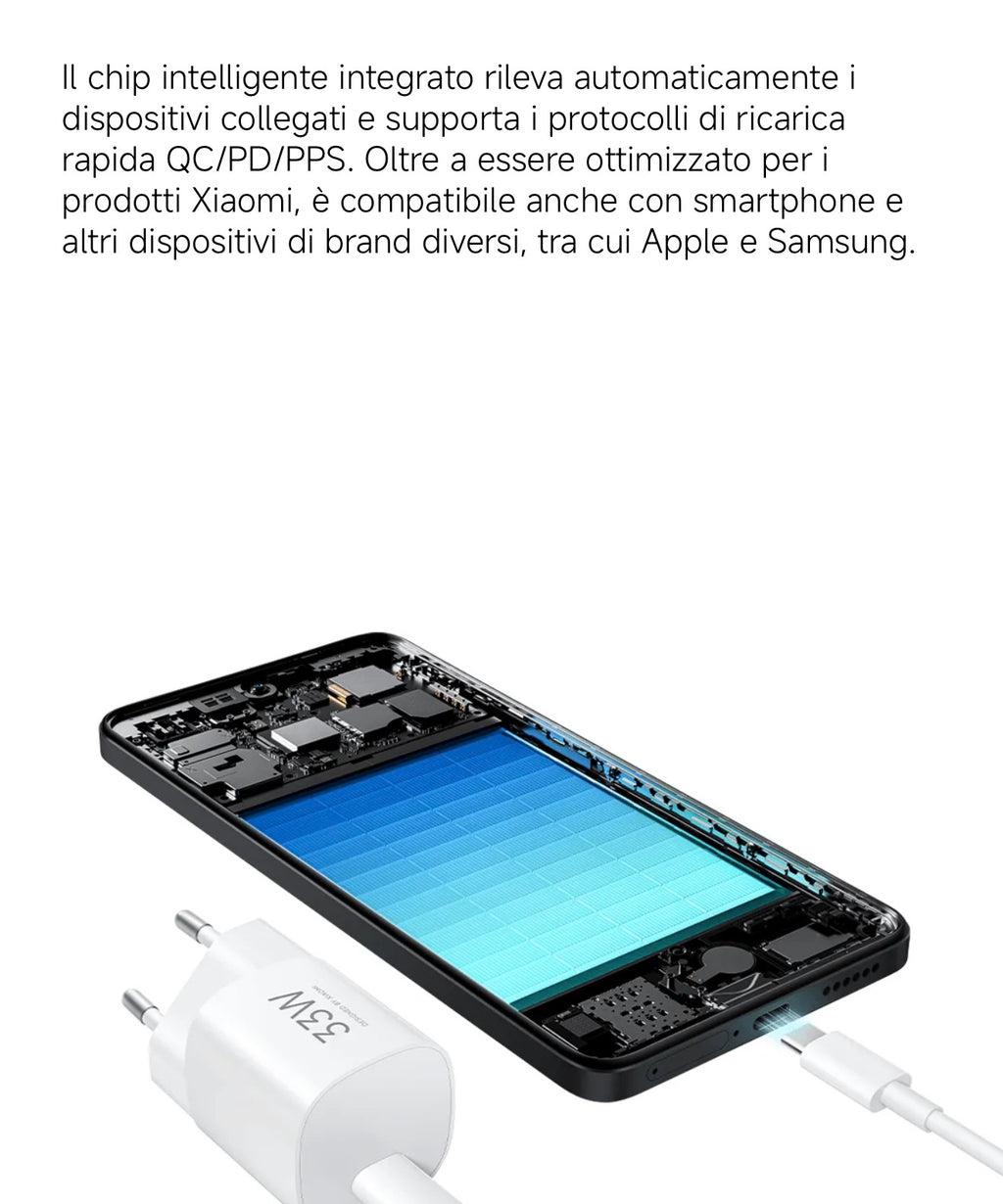 Xiaomi 33W Nano Power Adapter USB