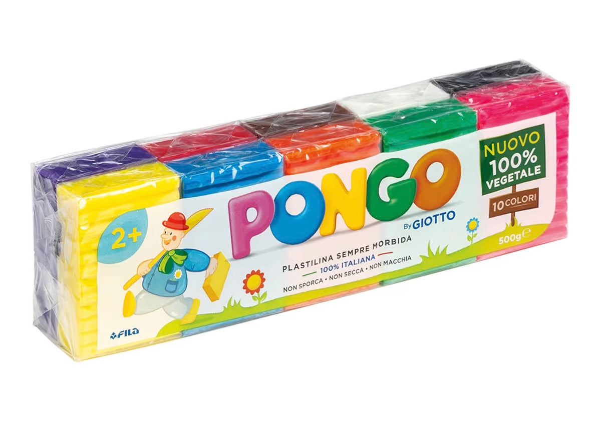 Giotto Pongo 500g colori assortiti
