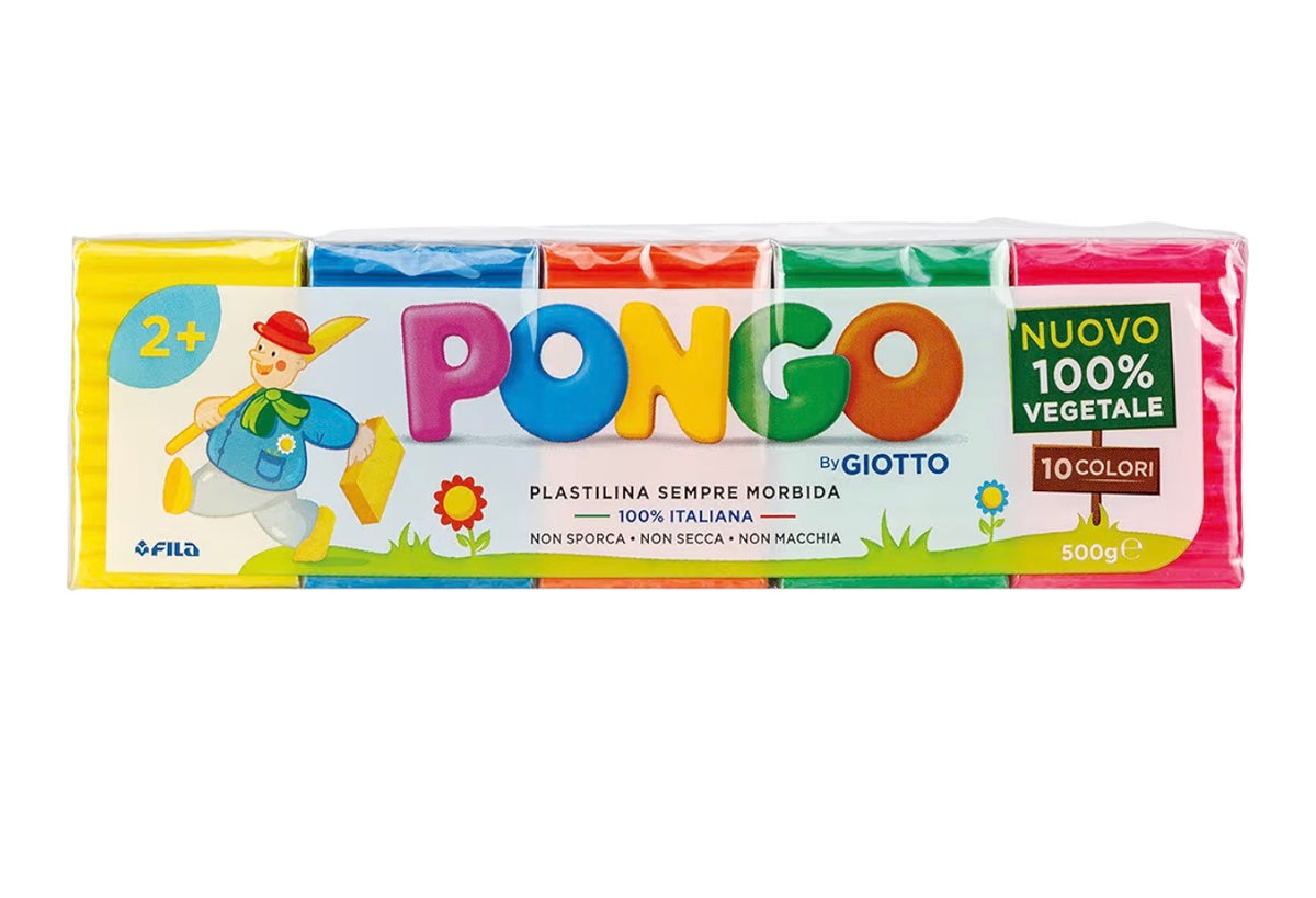 Giotto Pongo 500g colori assortiti